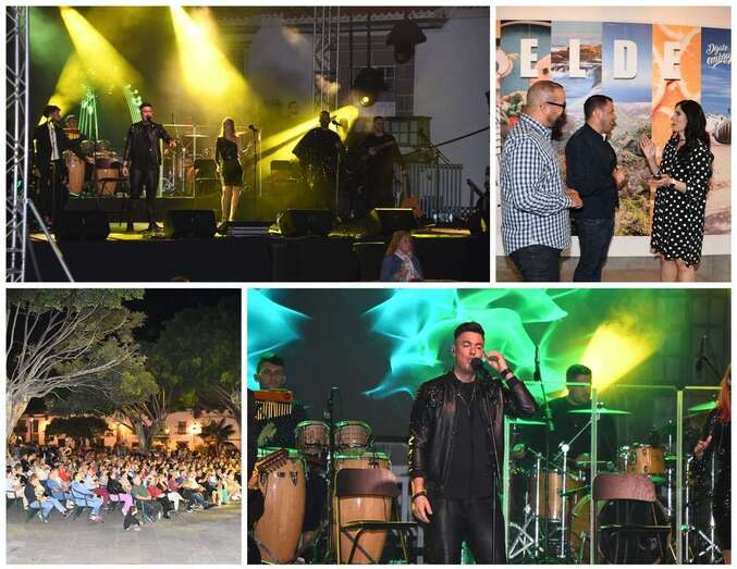 Momentos del concierto de esta noche/Francisco Javier Santana.